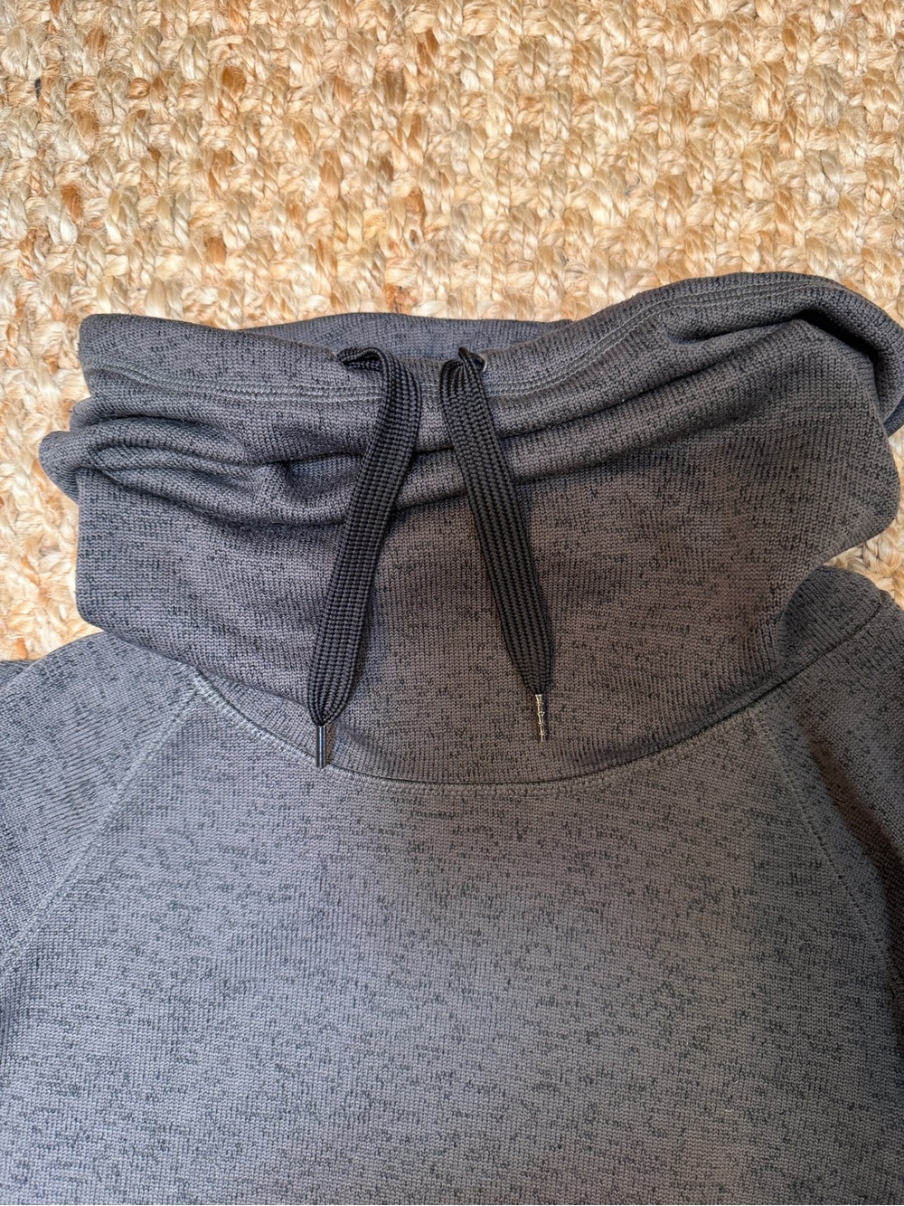 Roxy fleece sweatshirt with neck/mini hood - Picture 3 of 11